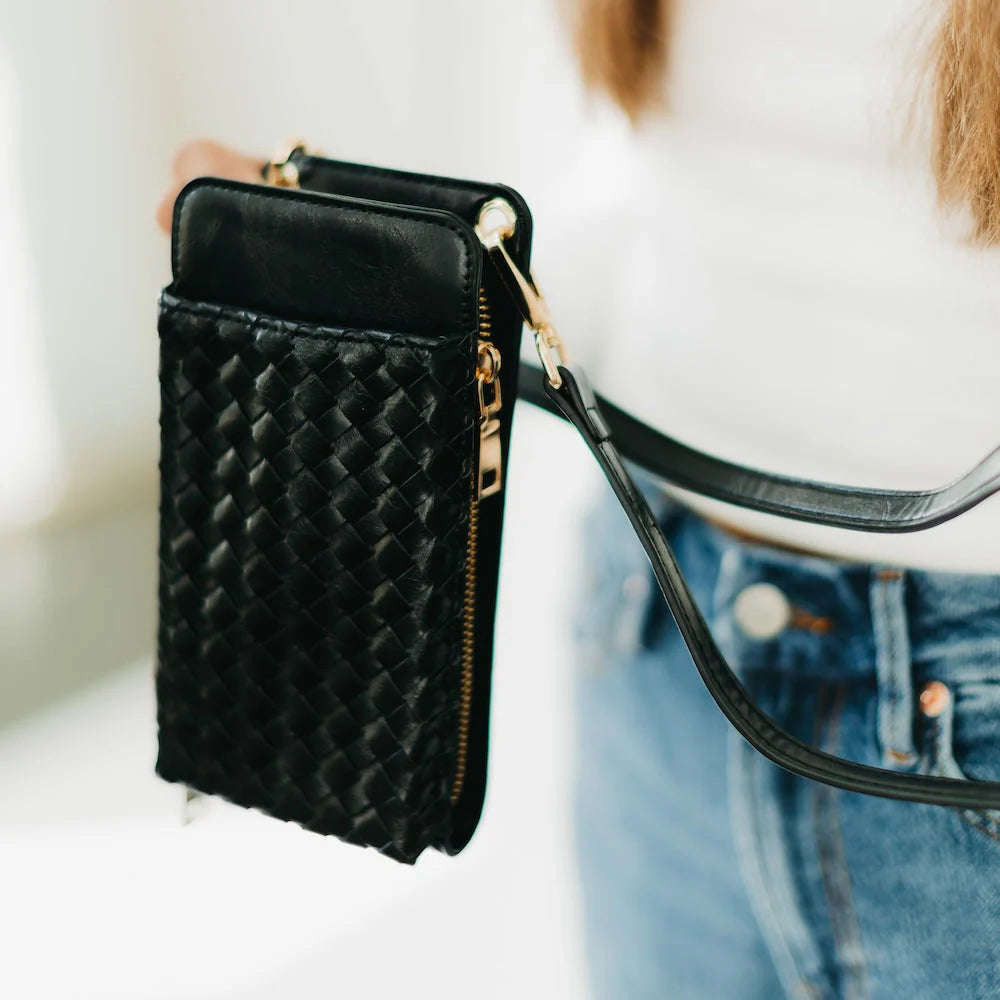 Woven Double Duty Phone Bag | PRETTY SIMPLE *30A SEPT PREORDER**
