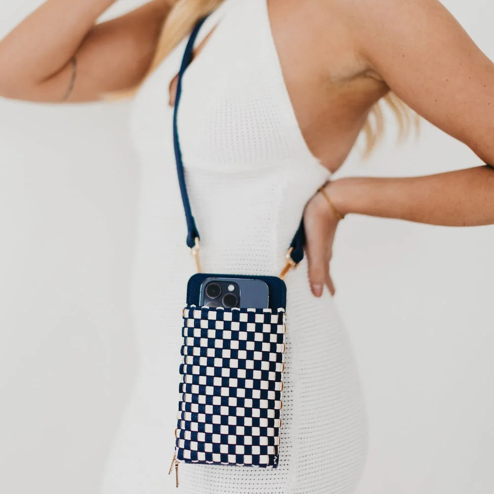 Woven Double Duty Phone Bag | PRETTY SIMPLE *30A SEPT PREORDER**