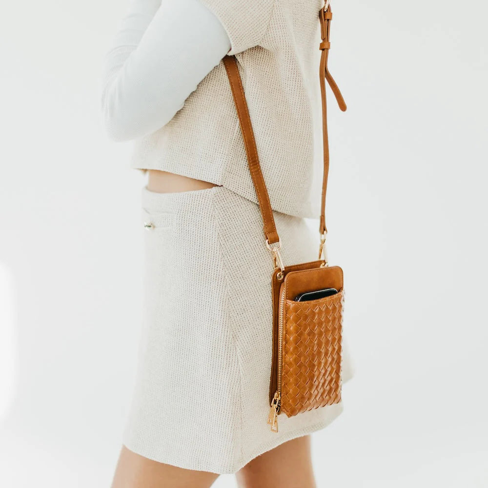 Woven Double Duty Phone Bag | PRETTY SIMPLE *30A SEPT PREORDER**
