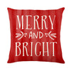 Christmas Letter Printing Pillowcases Without Filler