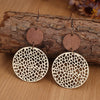 Bohemian Hollow Out Round-Shaped Dangle Earrings