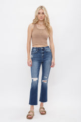 Mica Daily Life HIGH RISE Straight CROP - Final Sale