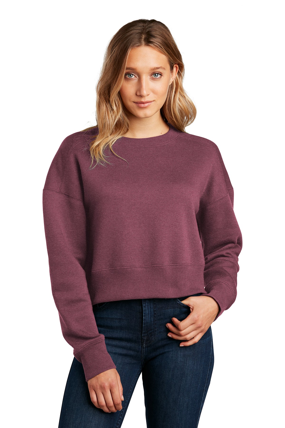 Women’s Perfect Weight® Fleece Cropped Crew