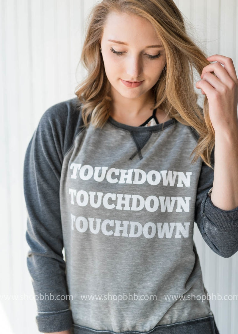 Touchdown Sweatshirt - BAD HABIT BOUTIQUE 