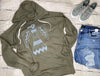  Thunderbird Olive Hoodie, GRAPHICS, BAD HABIT APPAREL, BAD HABIT BOUTIQUE 