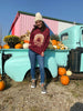  Taste the Pumpkin Spice Rainbow Sweatshirt - Garnet, CLOTHING, BAD HABIT APPAREL, BAD HABIT BOUTIQUE 