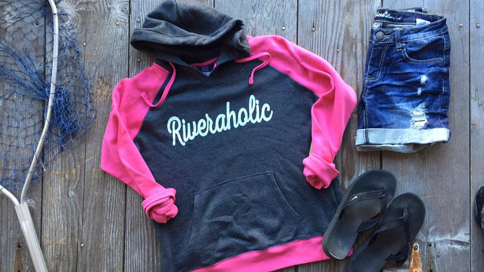 Riveraholic Two Toned Hoodie - BAD HABIT BOUTIQUE 