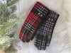  Plaid Pattern Touch Screen Gloves, ACCESSORIES, JOIA, BAD HABIT BOUTIQUE 