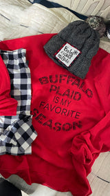  Buffalo Plaid is My Favorite Season Bundle Set, CLOTHING, BAD HABIT APPAREL, BAD HABIT BOUTIQUE 