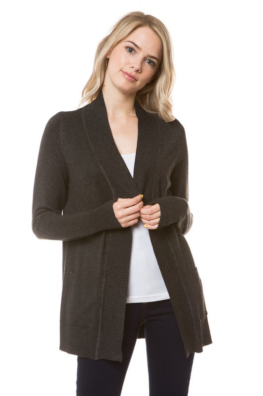 Favorite Boyfriend Cardigan Fall - Cielo - Final Sale