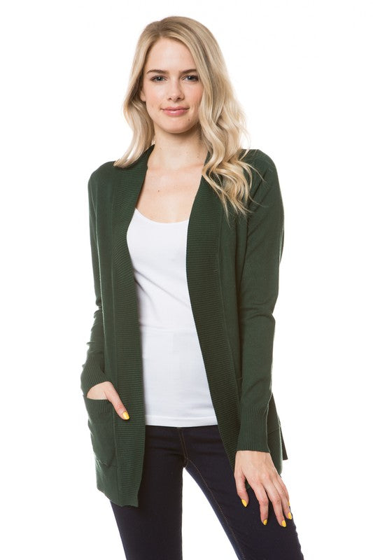 Favorite Boyfriend Cardigan Fall - Cielo - Final Sale