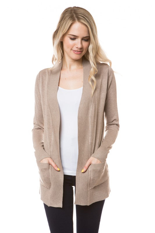 Favorite Boyfriend Cardigan Fall - Cielo - Final Sale