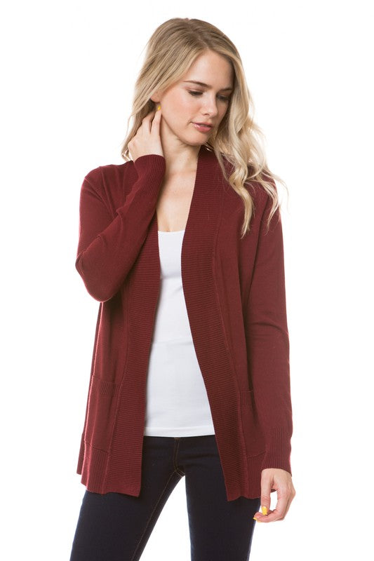 Favorite Boyfriend Cardigan Fall - Cielo - Final Sale