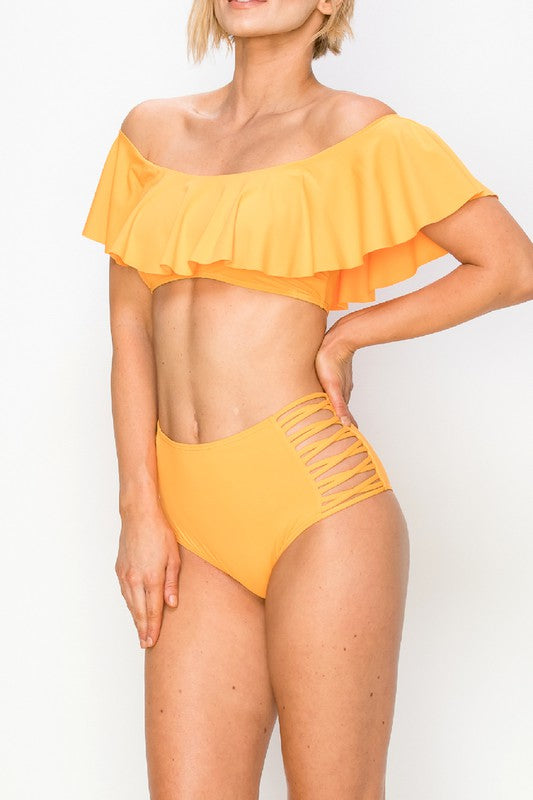 Belle Off The Shoulder Bikini Set