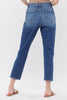 Super High Rise Stretch Mom Denim Jeans - MICA - Final Sale