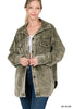 PREMIUM VINTAGE WASHED OVERSIZED CORDUOY SHACKET | ZENANA - LA PREORDER (1111))
