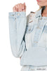 DISTRESSED DENIM JACKET | ZENANA - LA PREORDER (1122)