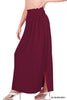 DK BURGUNDY SKIRT 