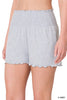 DEAL OF DAY: SMOCKED WAIST SHORTS -