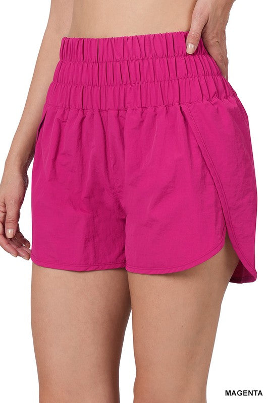 MAGENTA Way Home Windbreaker Shorts