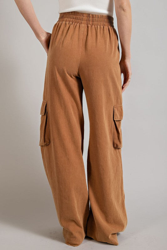 Mineral Washed Cargo Pants