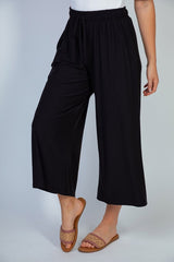 High Waisted Solid Knit Pants - Final Sale