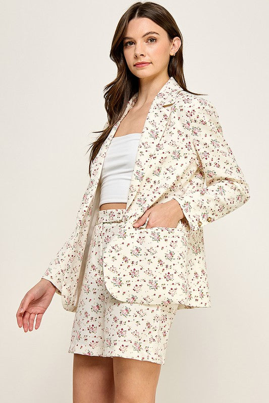 Floral Blazer - Final Sale