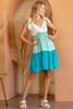 Emerald Tiered Babydoll Woven Dress 