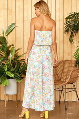 Ready for Spring Break Floral Maxi Dress 