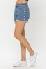 Judy Blue Embroidered Star Cut Off Shorts - Final Sale