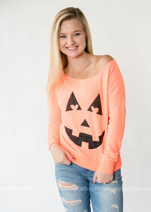 Love Me Some Pumpkin Sweater - BAD HABIT BOUTIQUE 