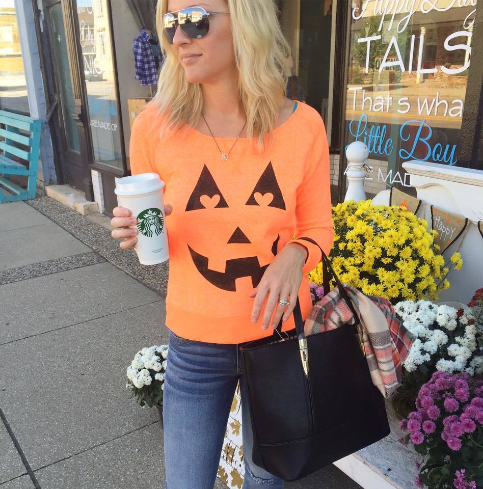 Love Me Some Pumpkin Sweater - BAD HABIT BOUTIQUE 