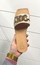 Dilia Bone Sandals - Shu Shop - Final Sale