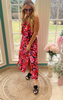 FLORAL PRINT MAXI DRESS