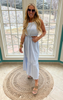 Cancun Criss Cross Waist Maxi Dress - Final Sale