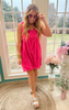 hot pink dres 