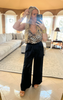 Black Wide Leg Pants - Final Sale