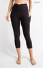 V WAIST CAPRI LENGTH LEGGINGS | RAE MODE*