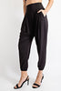 BUTTER PLEAT HIGH WAIST JOGGER | REA MODE -  FINAL SALE