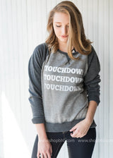 Touchdown Sweatshirt - BAD HABIT BOUTIQUE 