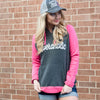 Riveraholic Two Toned Hoodie - BAD HABIT BOUTIQUE 