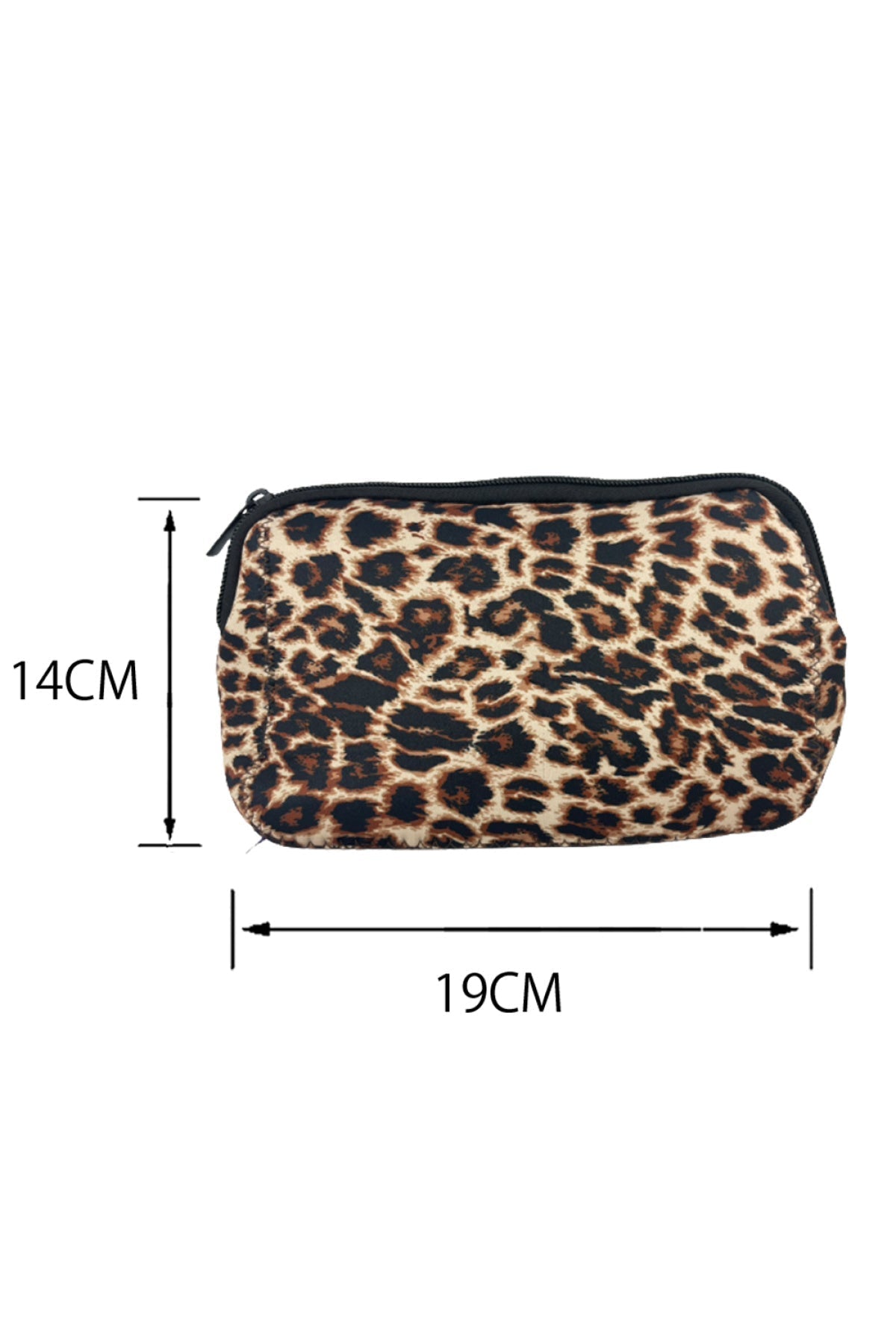 leopard makeup bag