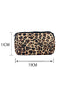 leopard makeup bag