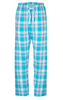 teal plaid pajamas