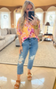 FLORAL PRINT BLOUSE 