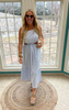 Cancun Criss Cross Waist Maxi Dress - Final Sale