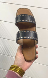 Ambar Black Sandals - Shu Shop - Final Sale