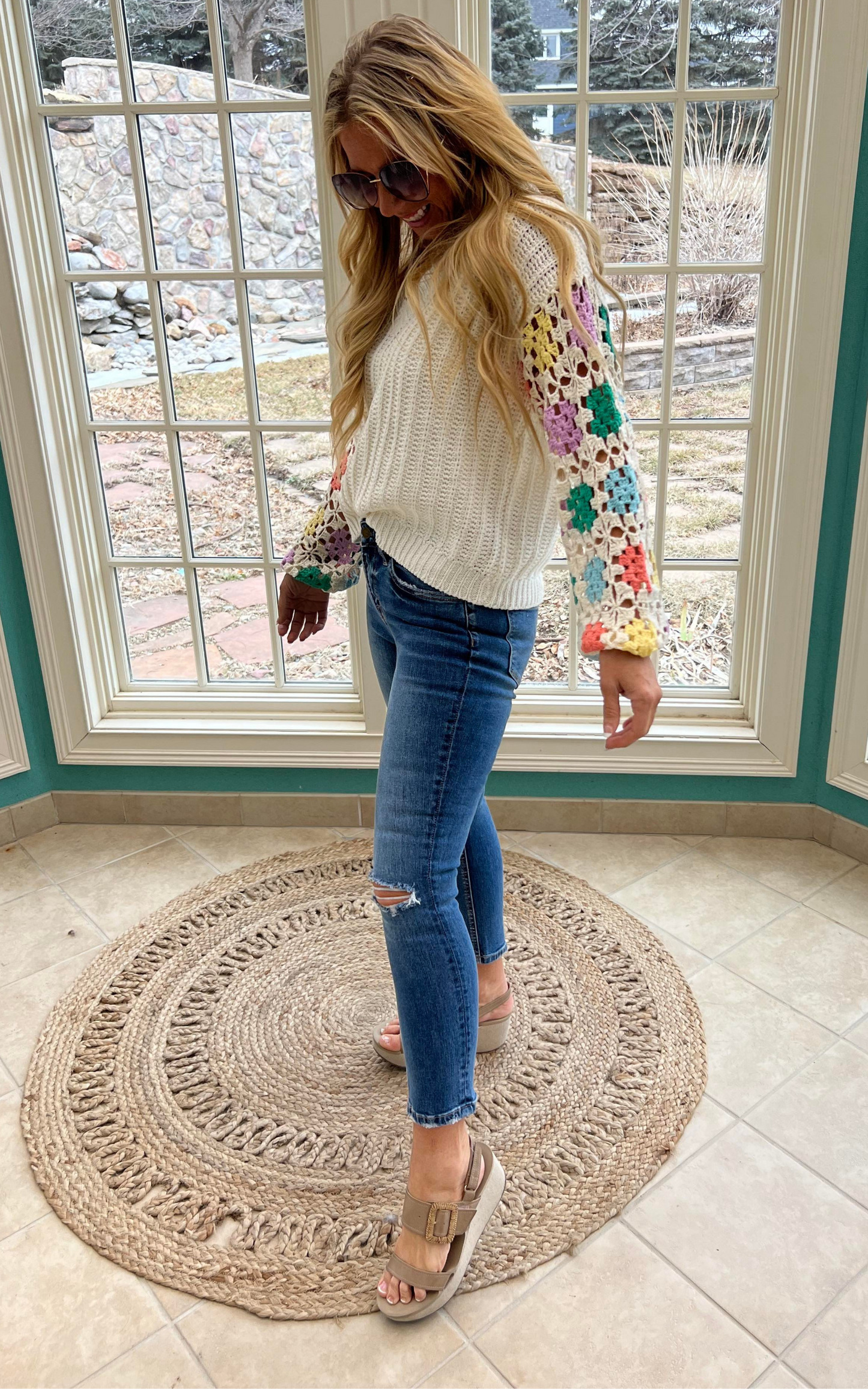 Hello Spring Crochet Sweater | Dreamer