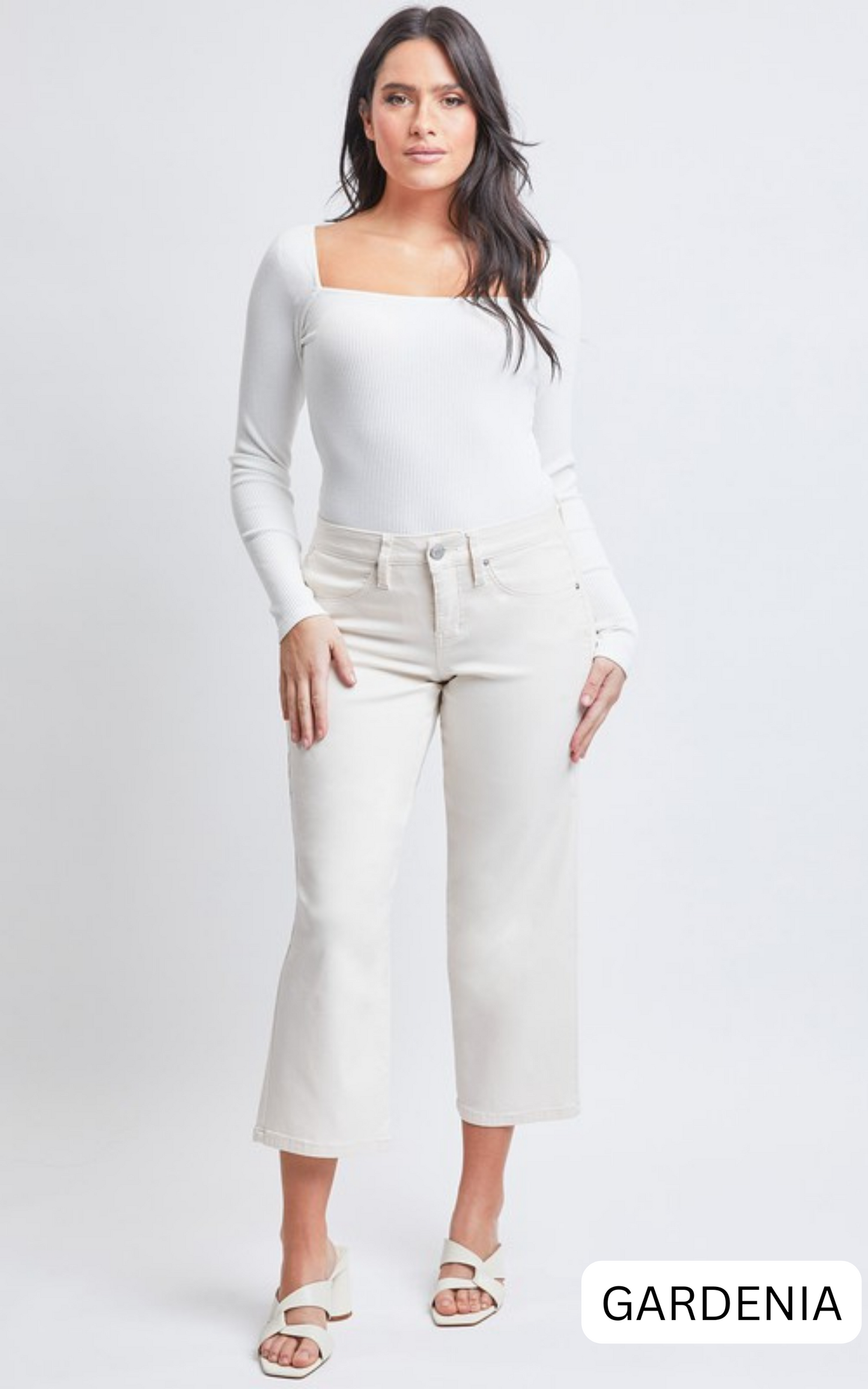 OMG Hyperstretch High Rise Wide Leg Capri - Final Sale