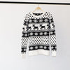 Christmas Snowflake Pullover Long Sleeve Knitted Sweaters